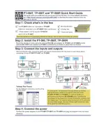 Предварительный просмотр 2 страницы Kramer PT-580T User Manual