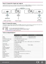 Preview for 2 page of Kramer PT-871 Quick Start Manual