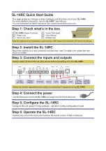 Предварительный просмотр 2 страницы Kramer RC-3TB User Manual