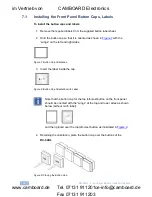 Preview for 14 page of Kramer RC-54DL User Manual