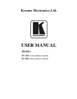 Предварительный просмотр 1 страницы Kramer RC-6IR User Manual