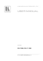 Preview for 1 page of Kramer RC-712M User Manual