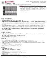 Kramer Sierra Video 1608V3S Specifications preview