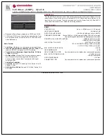 Preview for 1 page of Kramer Sierra Video 3216SXL Specifications