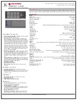 Preview for 1 page of Kramer Sierra Video 3248V5xl Specifications