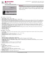 Preview for 1 page of Kramer Sierra Video 84V3 Specifications