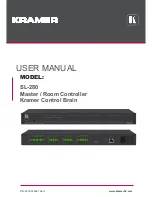 Preview for 1 page of Kramer SL-280 User Manual