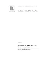 Preview for 1 page of Kramer SPK-I651T-KI User Manual