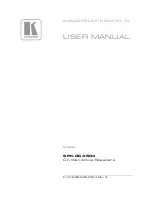 Предварительный просмотр 1 страницы Kramer SPK-OCA504 User Manual