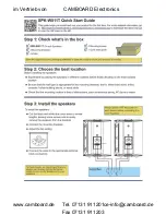 Предварительный просмотр 2 страницы Kramer SPK-W511T User Manual