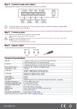 Предварительный просмотр 2 страницы Kramer Tools 482xl Quick Start Manual