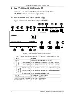 Предварительный просмотр 6 страницы Kramer TOOLS VP-200NA User Manual