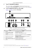 Preview for 8 page of Kramer TP-100AXR User Manual