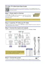 Preview for 2 page of Kramer TP-125xl User Manual