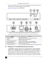 Предварительный просмотр 7 страницы Kramer TP-145 User Manual