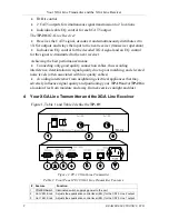 Предварительный просмотр 4 страницы Kramer TP-19 User Manual