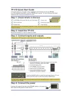 Preview for 2 page of Kramer TP-410 User Manual