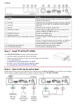 Предварительный просмотр 2 страницы Kramer TP-583Rxr Quick Start Manual