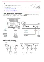 Preview for 2 page of Kramer TP-789R Quick Start Manual