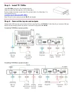 Предварительный просмотр 2 страницы Kramer TP-789Rxr Quick Start Manual