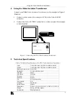 Предварительный просмотр 5 страницы Kramer TR-1 User Manual