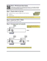 Предварительный просмотр 2 страницы Kramer TR-91 User Manual