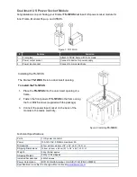 Preview for 2 page of Kramer TS-1WUS Installation Instructions