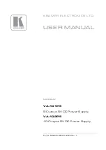 Предварительный просмотр 1 страницы Kramer VA-101P5 User Manual