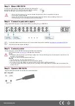 Предварительный просмотр 2 страницы Kramer VM-1021N Quick Start Manual