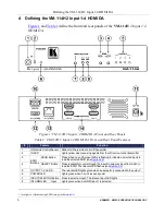 Preview for 8 page of Kramer VM-114H User Manual