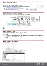 Предварительный просмотр 2 страницы Kramer VM-114H2C Quick Start Manual