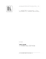 Kramer VM-1H4C User Manual preview