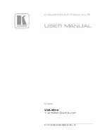Kramer VM-2HxI User Manual preview