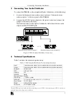 Предварительный просмотр 6 страницы Kramer VM-3A User Manual