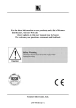 Предварительный просмотр 15 страницы Kramer VM-3AN User Manual