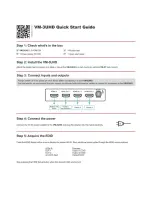 Предварительный просмотр 2 страницы Kramer VM-3UHD User Manual