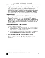 Preview for 7 page of Kramer VM-4DH User Manual