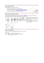 Предварительный просмотр 3 страницы Kramer VM-4UX User Manual