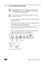 Предварительный просмотр 10 страницы Kramer VM-4UX User Manual