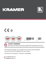 Preview for 13 page of Kramer VM-4UX User Manual