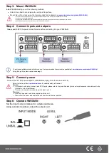 Предварительный просмотр 2 страницы Kramer VM-50AN Quick Start Manual