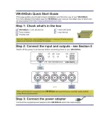 Предварительный просмотр 2 страницы Kramer VM-5HDxln User Manual