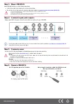 Предварительный просмотр 2 страницы Kramer VM-80VN Quick Start Manual