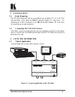 Предварительный просмотр 9 страницы Kramer VP-200XL User Manual