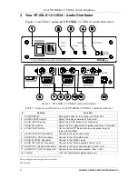 Предварительный просмотр 6 страницы Kramer VP-2XLK User Manual