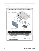 Предварительный просмотр 4 страницы Kramer VP-410 User Manual