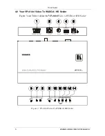 Предварительный просмотр 8 страницы Kramer VP-413XL User Manual