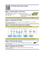 Предварительный просмотр 2 страницы Kramer VP-419XL User Manual