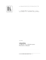 Kramer VP-427A User Manual preview