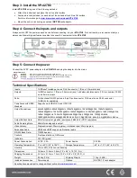 Preview for 2 page of Kramer VP-427H2 Quick Start Manual